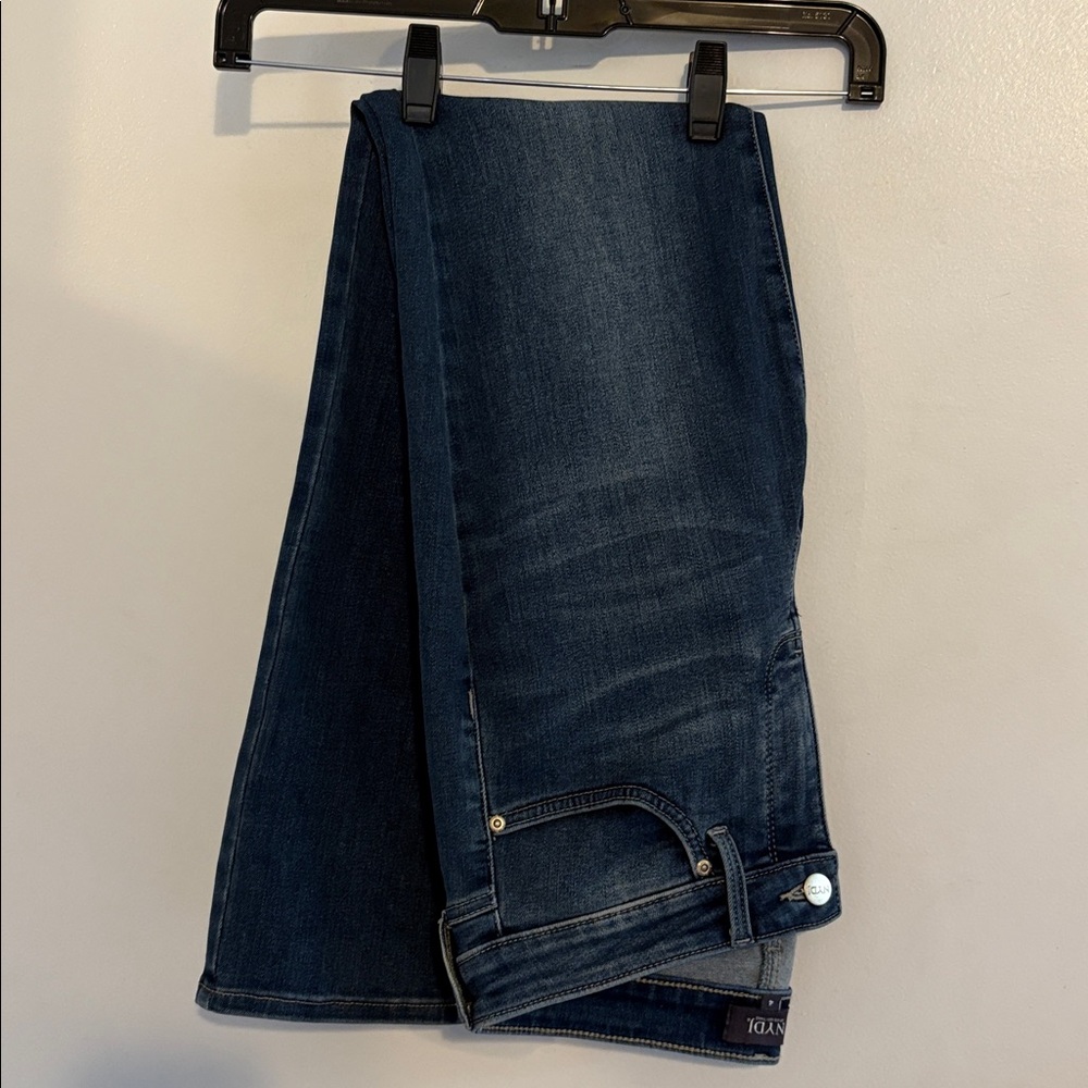NYDJ High Rise Medium Wash Sheri Slim Fit Jeans 4 - Picture 7 of 9